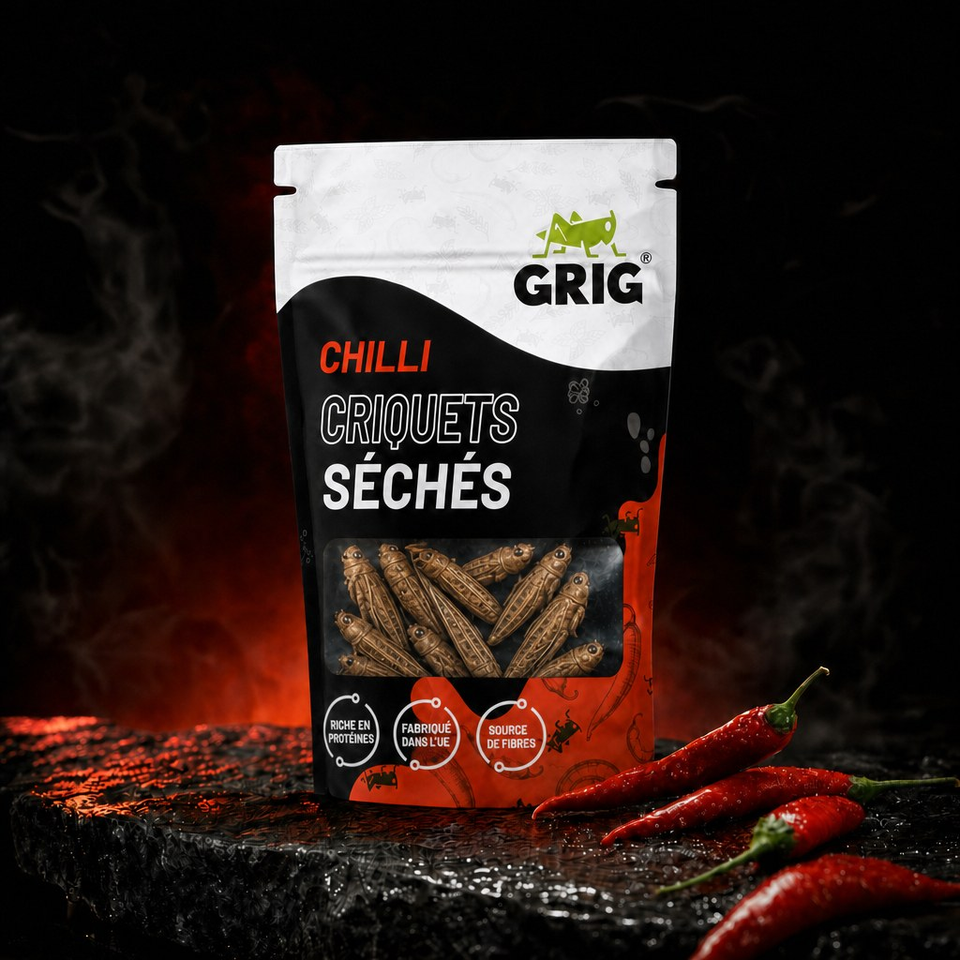 Criquets migrateurs séchés 6 g