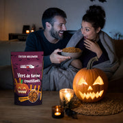 Crunchy Mealworms Cheddar — Halloween Edition 20 g – lifestyle photo 2