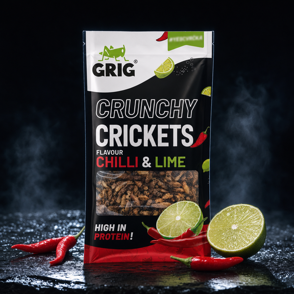 Crunchy Crickets 13 g – premium packshot