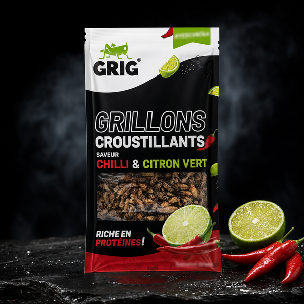 Crunchy Crickets 13 g – premium packshot