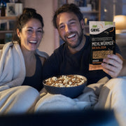 Getrocknete Mehlwürmer 13 g – Lifestyle-Foto
