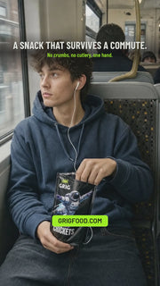 GRIG Space Edition crickets, snack on the go
