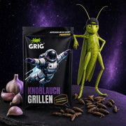 Space Edition Grillen 13 g – GRIG neben der Tüte