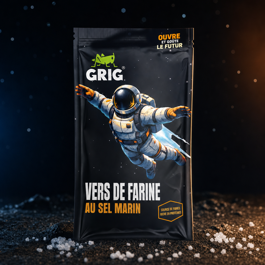 Space Edition Mealworms 13 g – premium packshot