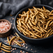 Salt Mealworms 13 g – product close-up